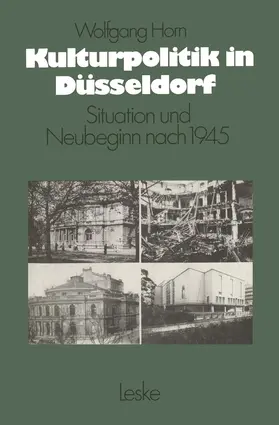 Horn |  Kulturpolitik in Düsseldorf | Buch |  Sack Fachmedien