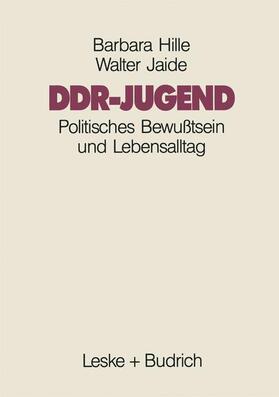 Jaide / Hille |  DDR-Jugend | Buch |  Sack Fachmedien
