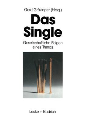 Grözinger |  Das Single | Buch |  Sack Fachmedien
