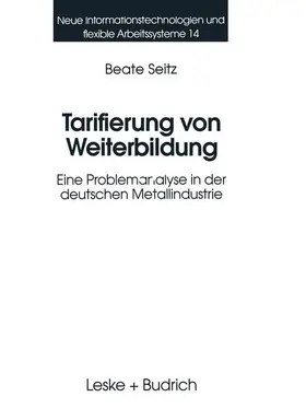 Seitz |  Tarifierung von Weiterbildung | Buch |  Sack Fachmedien