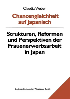 Weber |  Chancengleichheit auf Japanisch | Buch |  Sack Fachmedien