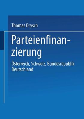 Drysch |  Parteienfinanzierung | Buch |  Sack Fachmedien