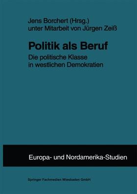 Borchert |  Politik als Beruf | Buch |  Sack Fachmedien