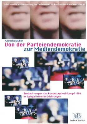 Müller |  Von der Parteiendemokratie zur Mediendemokratie | Buch |  Sack Fachmedien