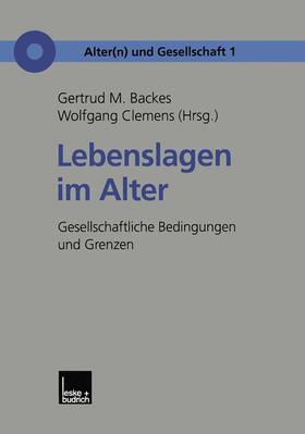 Clemens / Backes |  Lebenslagen im Alter | Buch |  Sack Fachmedien