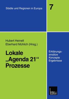 Mühlich / Heinelt |  Lokale ¿Agenda 21¿-Prozesse | Buch |  Sack Fachmedien