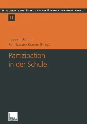 Kramer / Böhme |  Partizipation in der Schule | Buch |  Sack Fachmedien