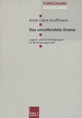 Groffmann |  Das unvollendete Drama | Buch |  Sack Fachmedien