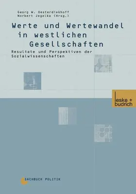 Jegelka / Oesterdiekhoff |  Werte und Wertewandel in westlichen Gesellschaften | Buch |  Sack Fachmedien