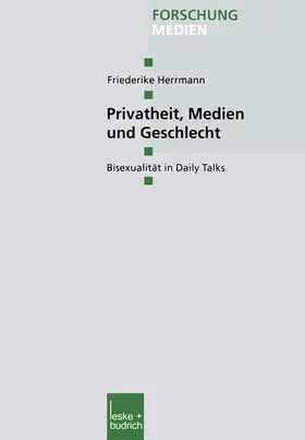 Herrmann |  Privatheit, Medien und Geschlecht | Buch |  Sack Fachmedien