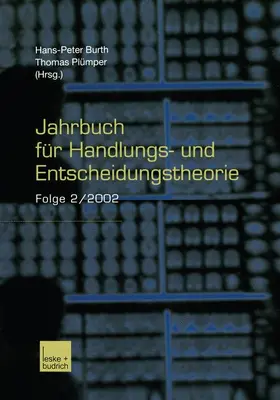 Plümper / Burth |  Jahrbuch für Handlungs- und Entscheidungstheorie | Buch |  Sack Fachmedien