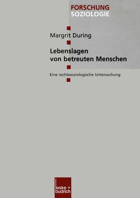 During |  Lebenslagen von betreuten Menschen | Buch |  Sack Fachmedien