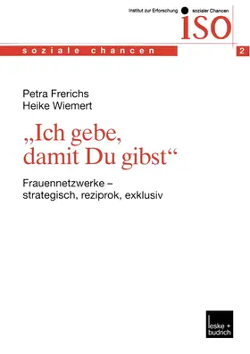 Wiemert / Frerichs |  ¿Ich gebe, damit Du gibst¿ | Buch |  Sack Fachmedien