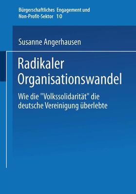 Angerhausen |  Radikaler Organisationswandel | Buch |  Sack Fachmedien