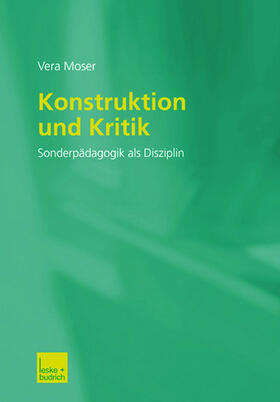 Moser |  Konstruktion und Kritik | Buch |  Sack Fachmedien