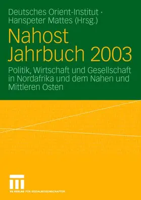 Mattes |  Nahost Jahrbuch 2003 | Buch |  Sack Fachmedien