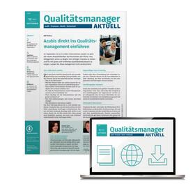 Qualitätsmanager AKTUELL (Newsletter PDF) | WEKA | Datenbank | sack.de