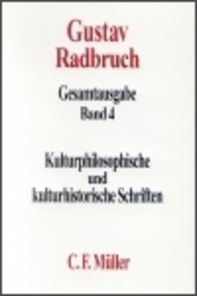 Spendel / Kaufmann |  Gustav Radbruch Gesamtausgabe | Buch |  Sack Fachmedien