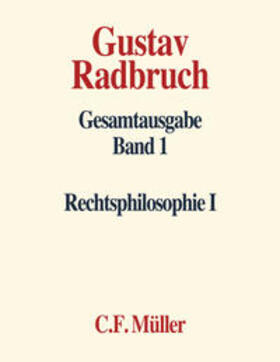 Kaufmann |  Gustav Radbruch Gesamtausgabe | Buch |  Sack Fachmedien