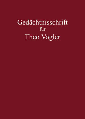 Triffterer |  Gedächtnisschrift für Theo Vogler | Buch |  Sack Fachmedien