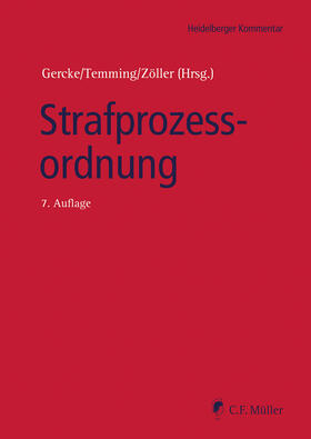 Ahlbrecht / Bär / Beckemper | Strafprozessordnung | E-Book | sack.de