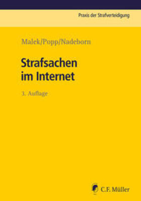 Malek / Popp / Nadeborn |  Strafsachen im Internet | Buch |  Sack Fachmedien