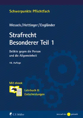 Engländer / Wessels |  Strafrecht Besonderer Teil 1 | Buch |  Sack Fachmedien