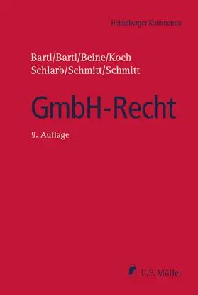 Bartl / Beine / Koch | GmbH-Recht | E-Book | sack.de