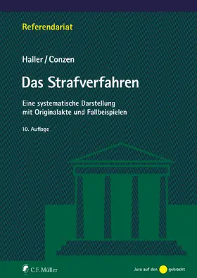 Haller / Conzen |  Das Strafverfahren | Buch |  Sack Fachmedien