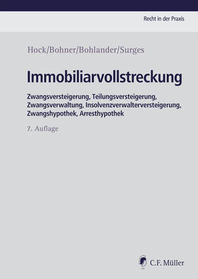 Hock / Bohner / Bohlander | Immobiliarvollstreckung | E-Book | sack.de