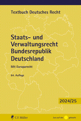 Kirchhof / Kreuter-Kirchhof |  Staats- und Verwaltungsrecht Bundesrepublik Deutschland | Buch |  Sack Fachmedien