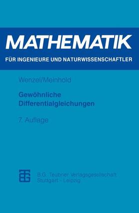 Meinhold / Wenzel |  Gewöhnliche Differentialgleichungen | Buch |  Sack Fachmedien
