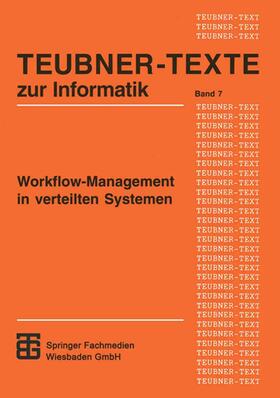  Workflow-Management in verteilten Systemen | Buch |  Sack Fachmedien