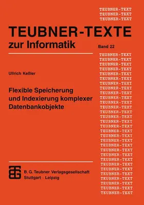  Flexible Speicherung und Indexierung komplexer Datenbankobjekte | Buch |  Sack Fachmedien