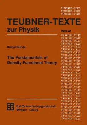  The Fundamentals of Density Functional Theory | Buch |  Sack Fachmedien