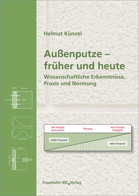 Künzel |  Außenputze - früher und heute | Buch |  Sack Fachmedien