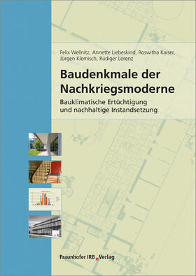 Wellnitz / Liebeskind / Kaiser |  Baudenkmale der Nachkriegsmoderne | Buch |  Sack Fachmedien