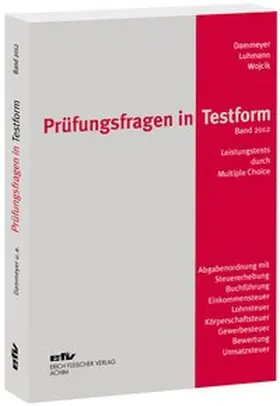 Dammeyer / Luhmann / Wojcik |  Prüfungsfragen in Testform | Buch |  Sack Fachmedien