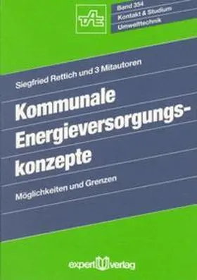 Rettich |  Kommunale Energieversorgungskonzepte | Buch |  Sack Fachmedien