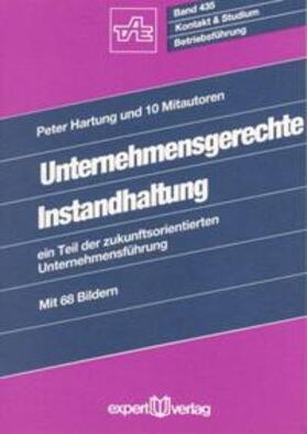 Hartung |  Unternehmensgerechte Instandhaltung | Buch |  Sack Fachmedien