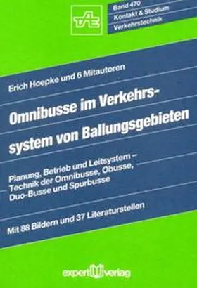 Hoepke |  Omnibusse im Verkehrssystem von Ballungsgebieten | Buch |  Sack Fachmedien