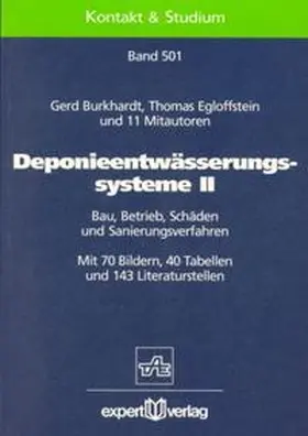 Burkhardt / Egloffstein |  Deponieentwässerungssysteme / Deponieentwässerungssysteme, II: | Buch |  Sack Fachmedien