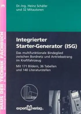 Schäfer |  Integrierter Starter-Generator (ISG) | Buch |  Sack Fachmedien