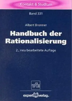 Bronner |  Handbuch der Rationalisierung | Buch |  Sack Fachmedien