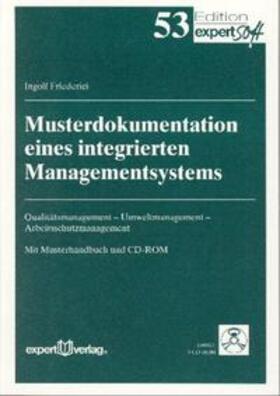 Friederici |  Musterdokumentation eines integrierten Managementsystems | Buch |  Sack Fachmedien