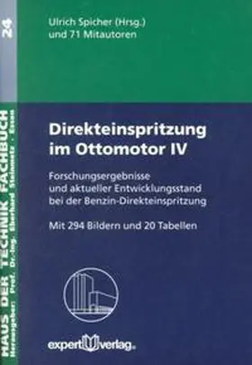 Spicher |  Direkteinspritzung im Ottomotor, IV: | Buch |  Sack Fachmedien