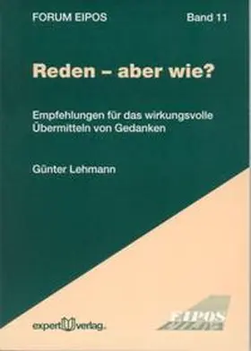 Lehmann |  Reden – aber wie? | Buch |  Sack Fachmedien