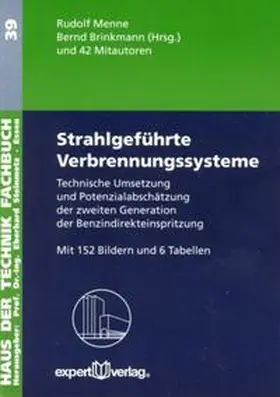 Menne / Brinkmann |  Strahlgeführte Verbrennungssysteme | Buch |  Sack Fachmedien