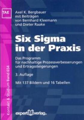 Bergbauer |  Six Sigma in der Praxis | Buch |  Sack Fachmedien