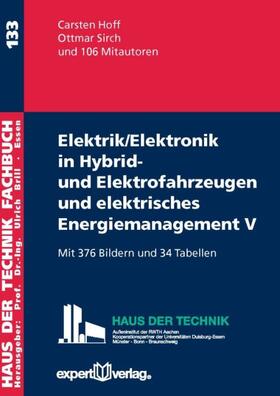 Hoff |  Elektrik/Elektronik in Hybrid- und Elektrofahrzeugen und elektrisches Energiemanagement V | Buch |  Sack Fachmedien